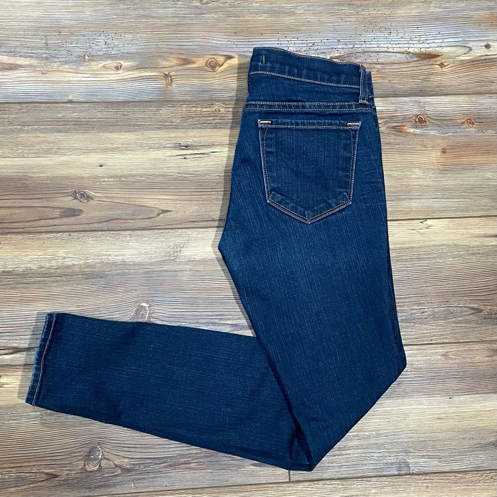 J BRAND Womens Size 26 Dark Ink Wash Low Rise Skinny Leg Jeans 29" 910C012 Y2K